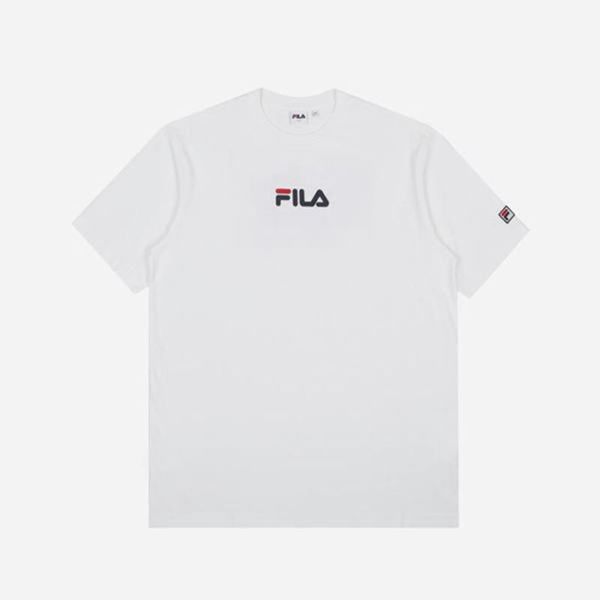 Fila Artist Graphic S/S Men's T-Shirts - White,NZ 207-15402